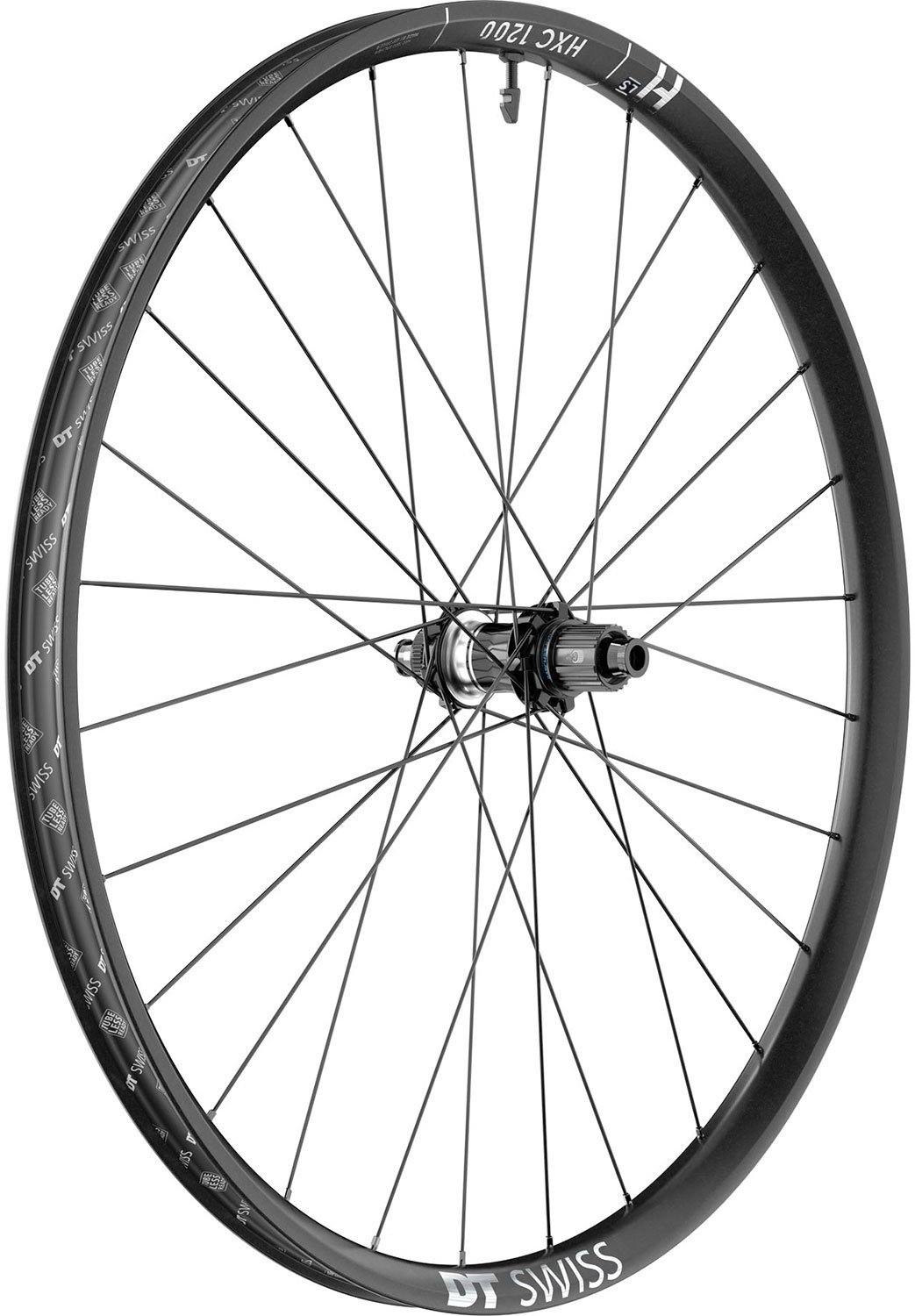 DT Swiss Set di ruote HXC 1200 Spline LS 30 29" Carbon CL Boost Shimano MicroSpline - immagine 3