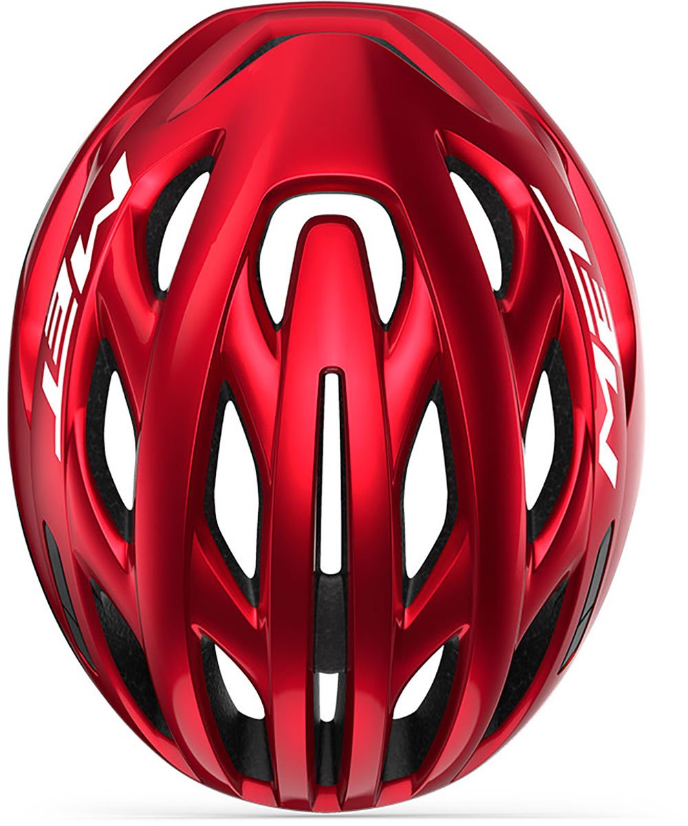 Met Estro MIPS Black Red Metallic Glossy - Casco per bici da corsa - immagine 2