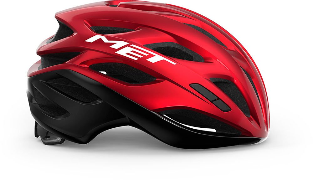 Met Estro MIPS Black Red Metallic Glossy - Casco per bici da corsa - immagine 3