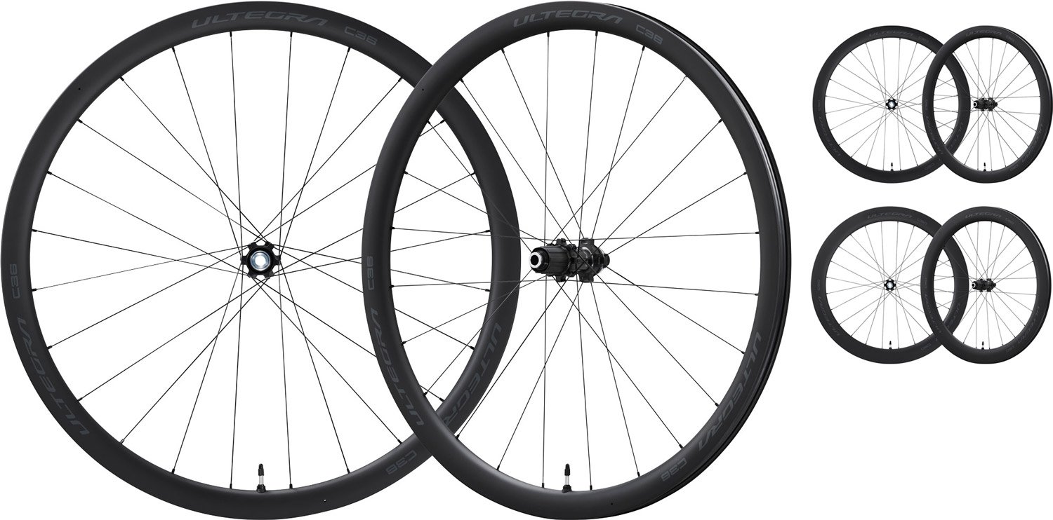 Shimano ULTEGRA WH-R8170-TL 28" Center-Lock Carbonio Ruote